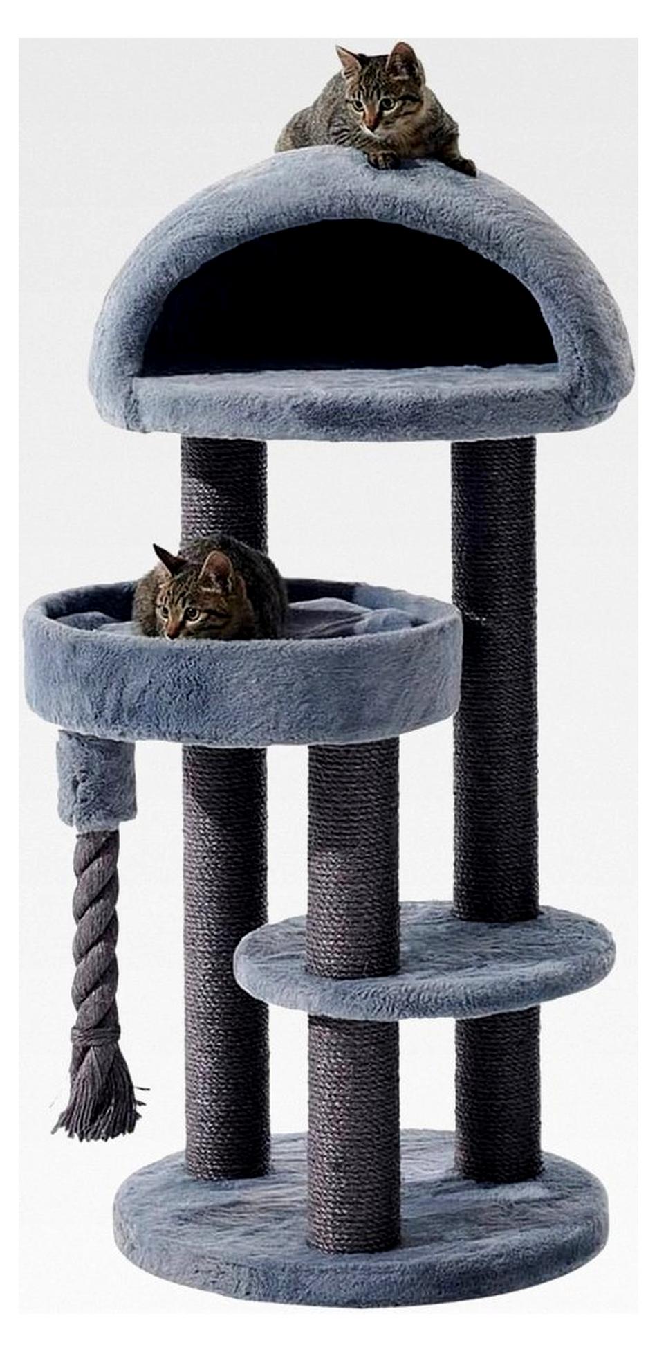 Kratzbaum LITA, grau, Ø 50 x 108 cm