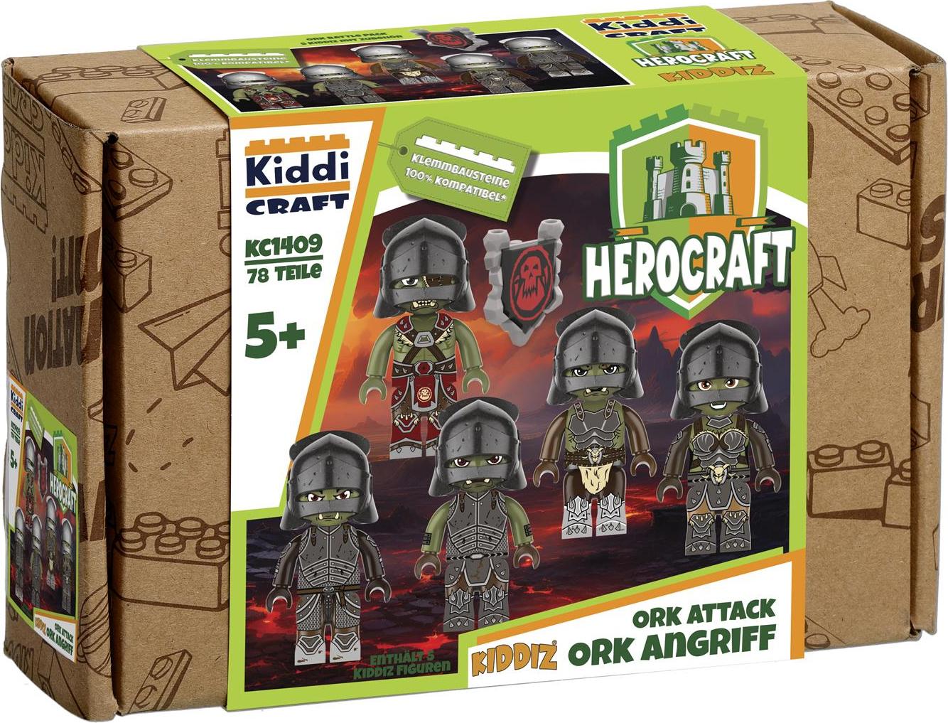 Dark Side Bricks GmbH Kiddicraft KC1409 KIDDIZ Figuren-Pack: O H-4035