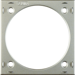 Berker Integro Flow/Pure Distanzring 1-fach (Abstandshalter) Edelstahl Effekt 918252524