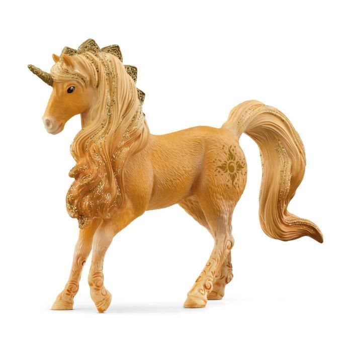 Figurine Licorne, Schleich 70822 BAYALA, Étalon Licorne Apollon, Mythische Figur, 4 x 16 x 12 cm SCH70822