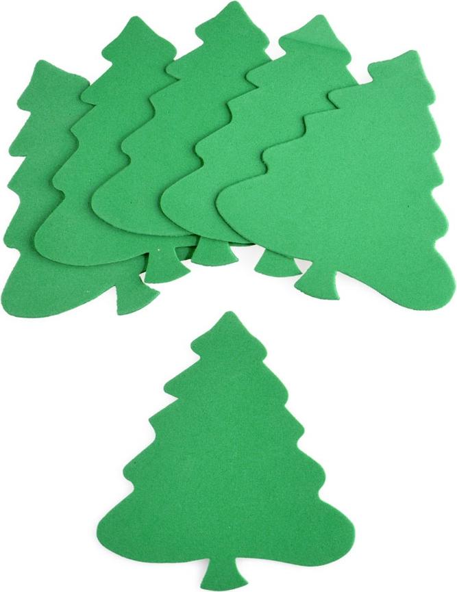 Flag Pickers Weihnachtsbäume aus Schaumstoff, Dekorationsbasis, Ornament, 6 Stk.