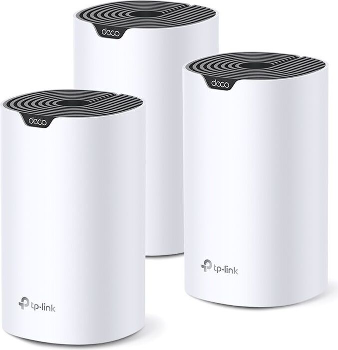 TP-Link Deco S1900 3-Pack Mesh WLAN Set AC1900 Dual Band Router & Repeater