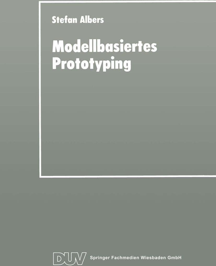 Sonstige Verlage Modellbasiertes Prototyping