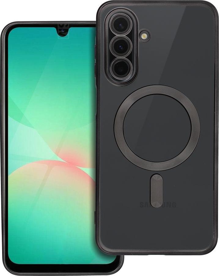 ELECTRO MAG COVER kryt na mobilný telefón kompatibilný s MagSafe vhodný pre SAMSUNG A26 čierny