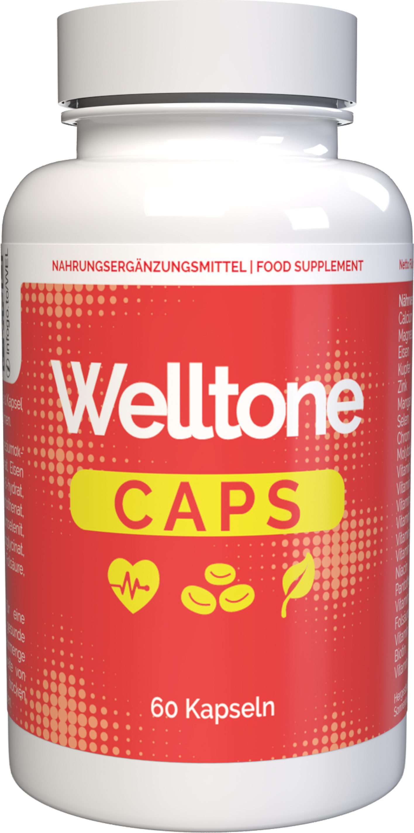 keine Eigenmarke Welltone - 60 Kapseln welltonemv-24e1