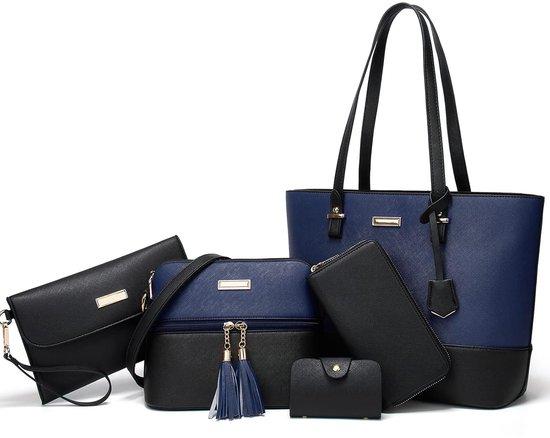 OEM Damen-Langstrecke-Taschen-Set - 5 Stück - Blau und Schwarz 2026