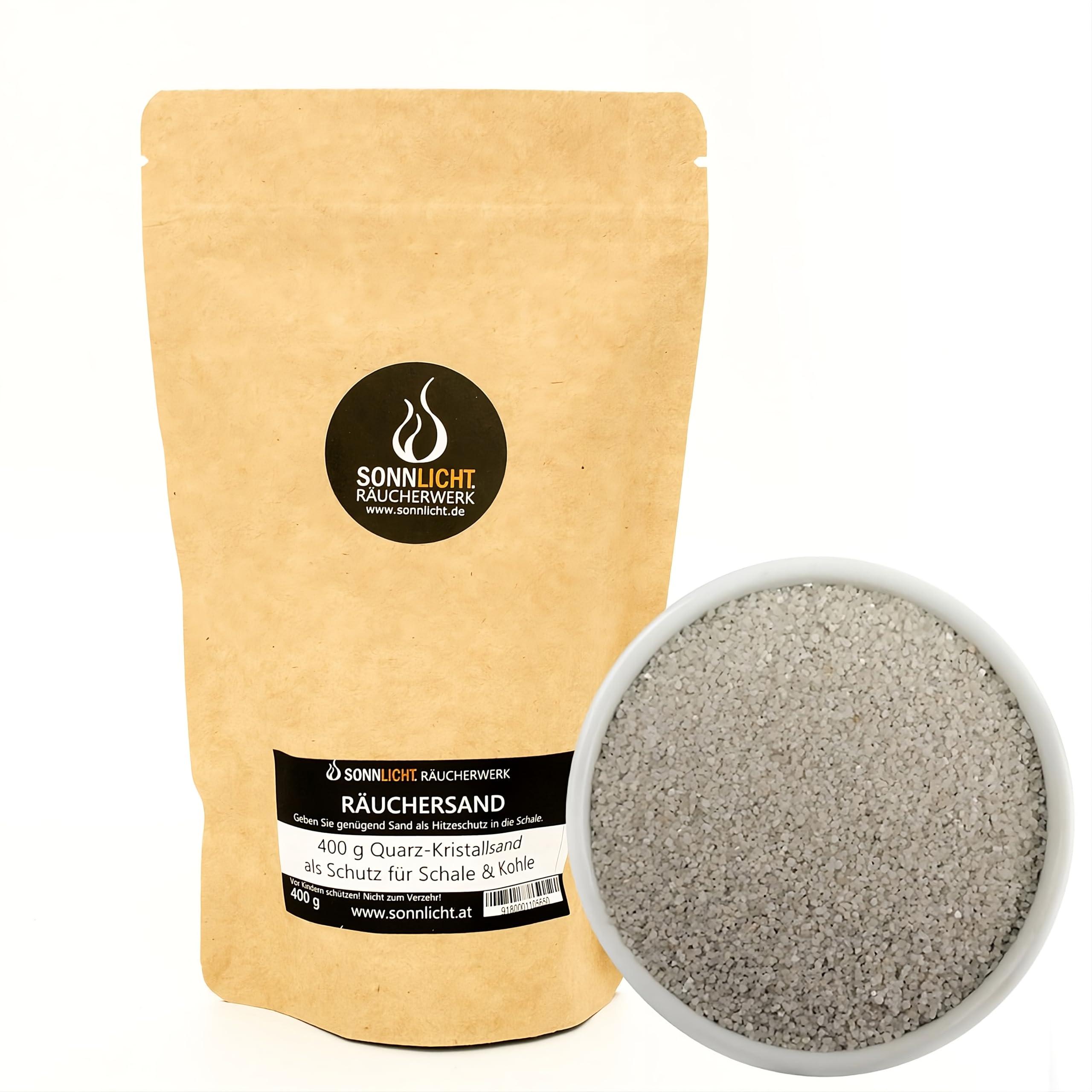 OEM Räuchersand – feiner Kristall-Feuersand für Räucherschalen – 400 g