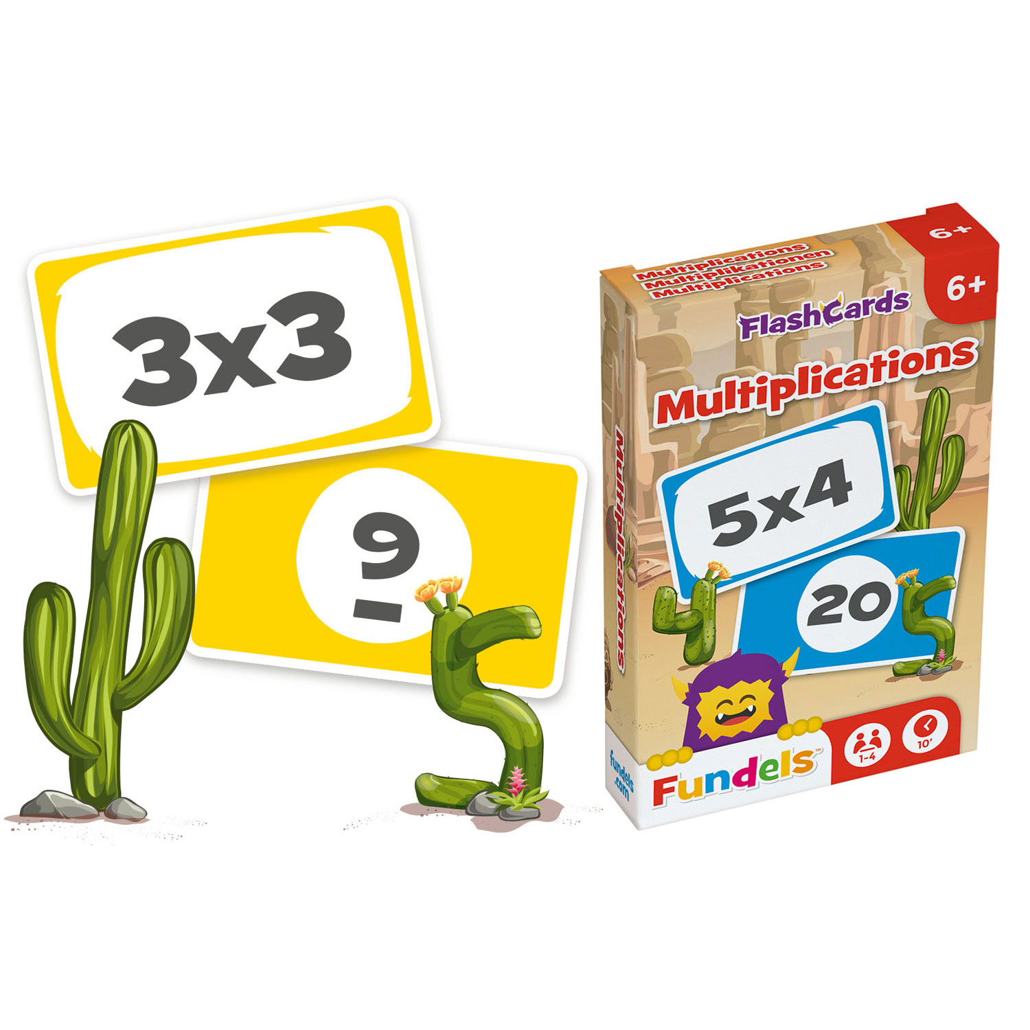 Cartamundi - Fundels Kartenspiel - Multiplizieren lernen