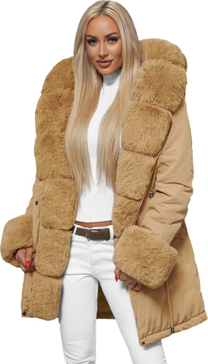 Damen Jacke Beige OZONEE JS/16M9062/62Z L