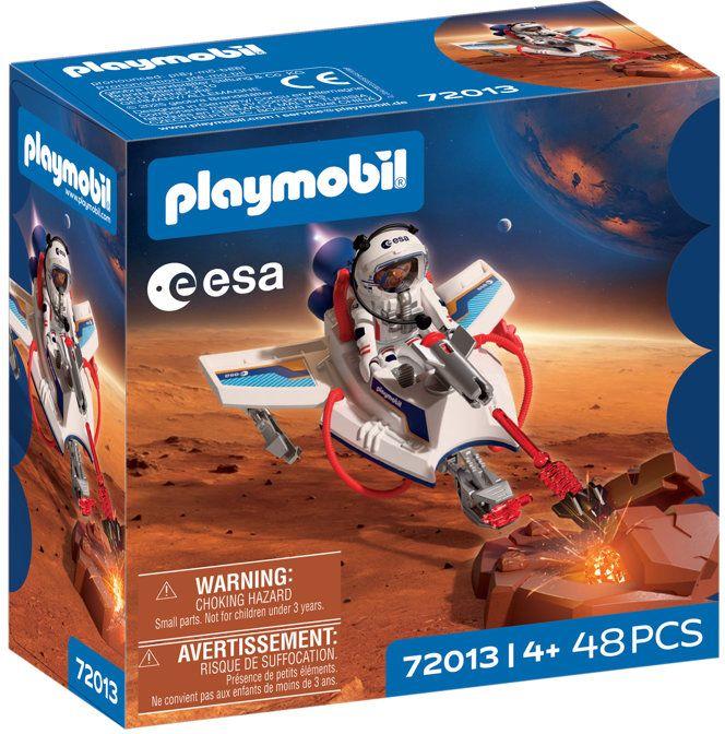PLAYMOBIL ESA Weltraum Rakete, Raumschiff Spielset, 48 Teile, Ab 4 Jahren PL72013