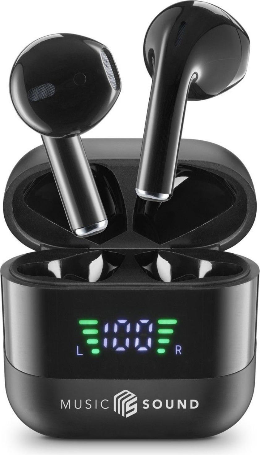 CellularLine Music & Sound Bluetooth Earphones Spark Black (61056) In-Ear Kopfhörer BTMSTWSSPARKK