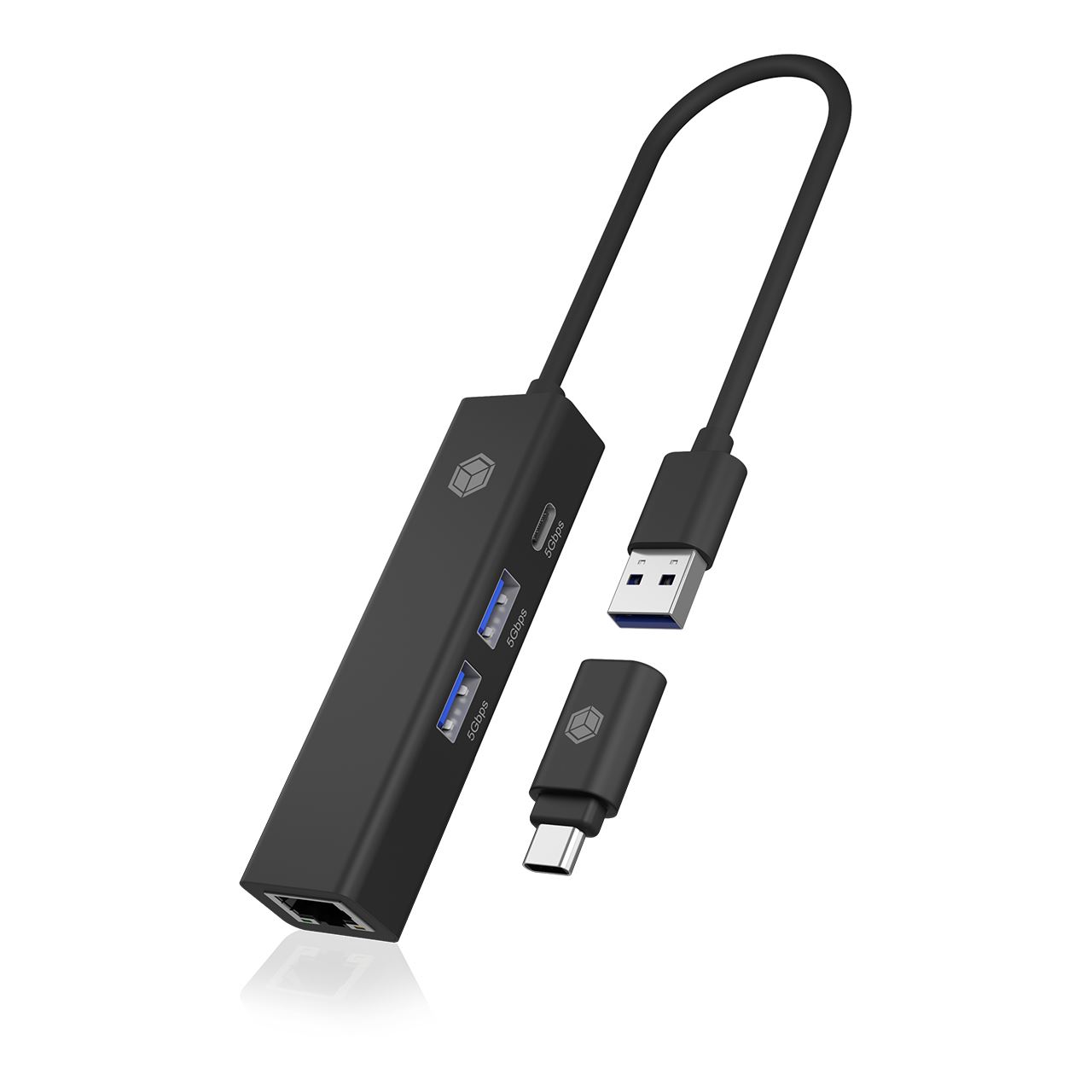 ICY BOX IB-HUB1439-LAN