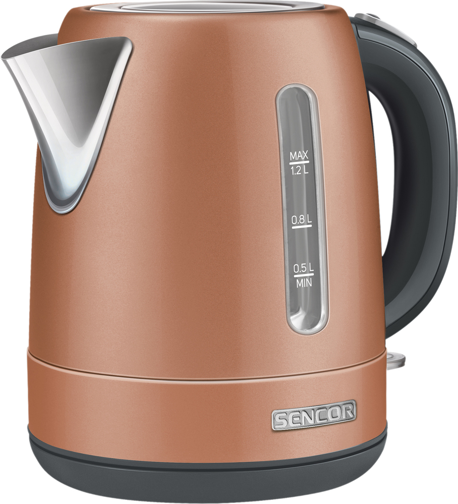 SENCOR SWK 1226GD Wasserkocher, Inhalt 1,2 L, Leistungsaufnahme 2150 W