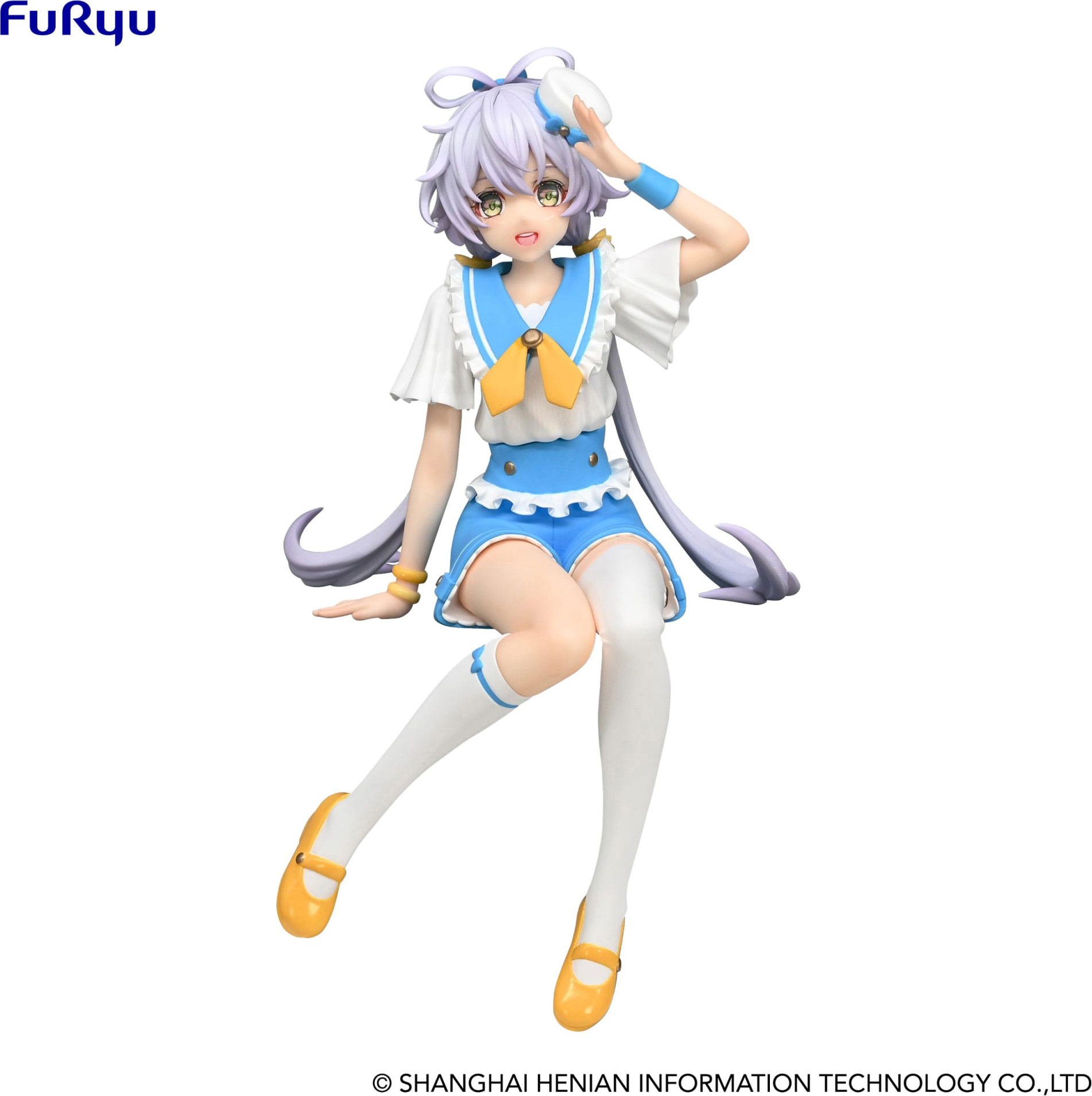 Furyu Vsinger Noodle Stopper Pvc V Singer Luo Tian Yi Marine Style Ver 16 Cm Statue Weiß Weiß One Size 849