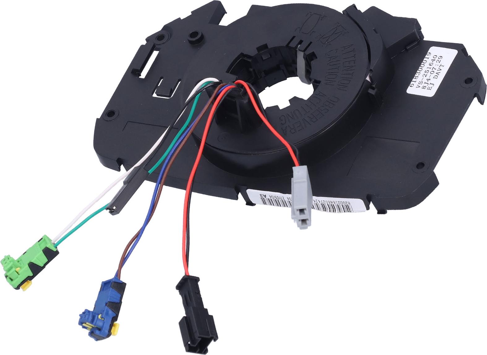 Gistuch Spiralkabel 8200216465 Scheibenwischer-Anzeigelichtschalter-Draht Passend für MEGANE II Coupé