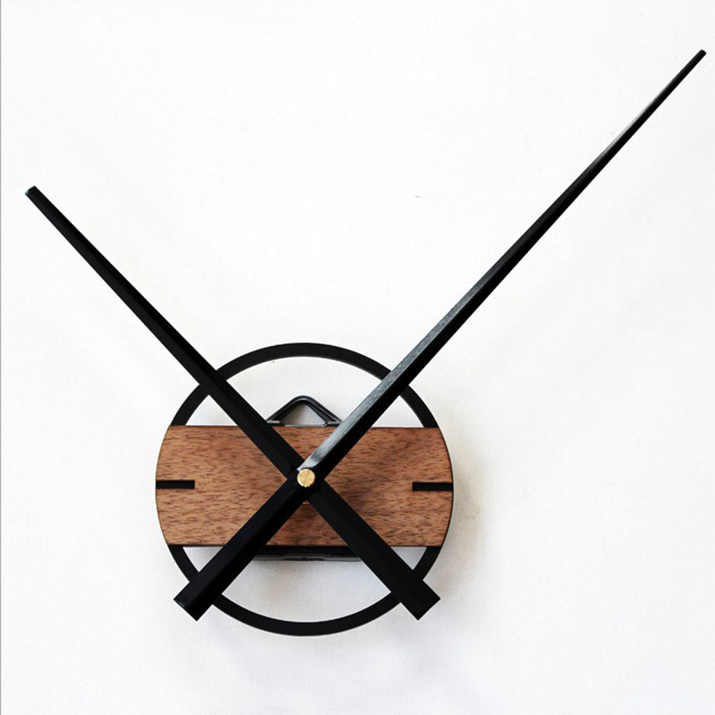 aus Holz Große Wanduhr Uhrzeiger Uhr Zeiger Uhrwerk für Wohnzimmer 