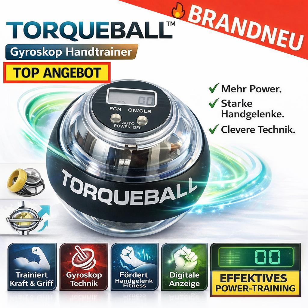 MAVURA TorqueBall™ Gyroskop Handtrainer Handgelenk Trainer Griffkraft Torque Ball LCD 1005009415325708-light Platinum Black