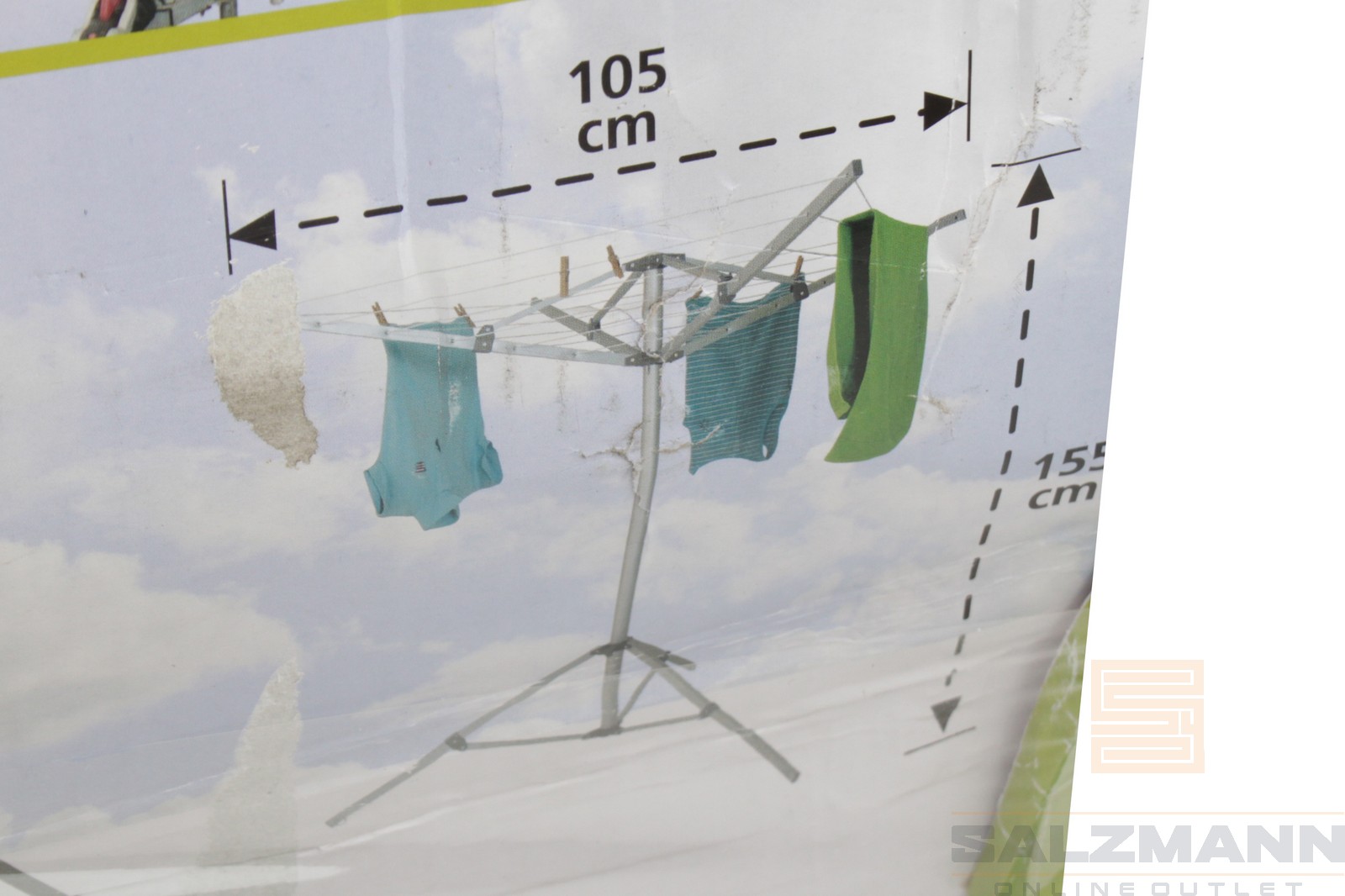 Eurotrail Wäschespinne - 4 Arme ETCF0671