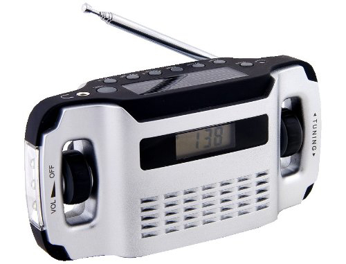 Powerplus Solar- und Kurbelradio Lynx PP-LYNX