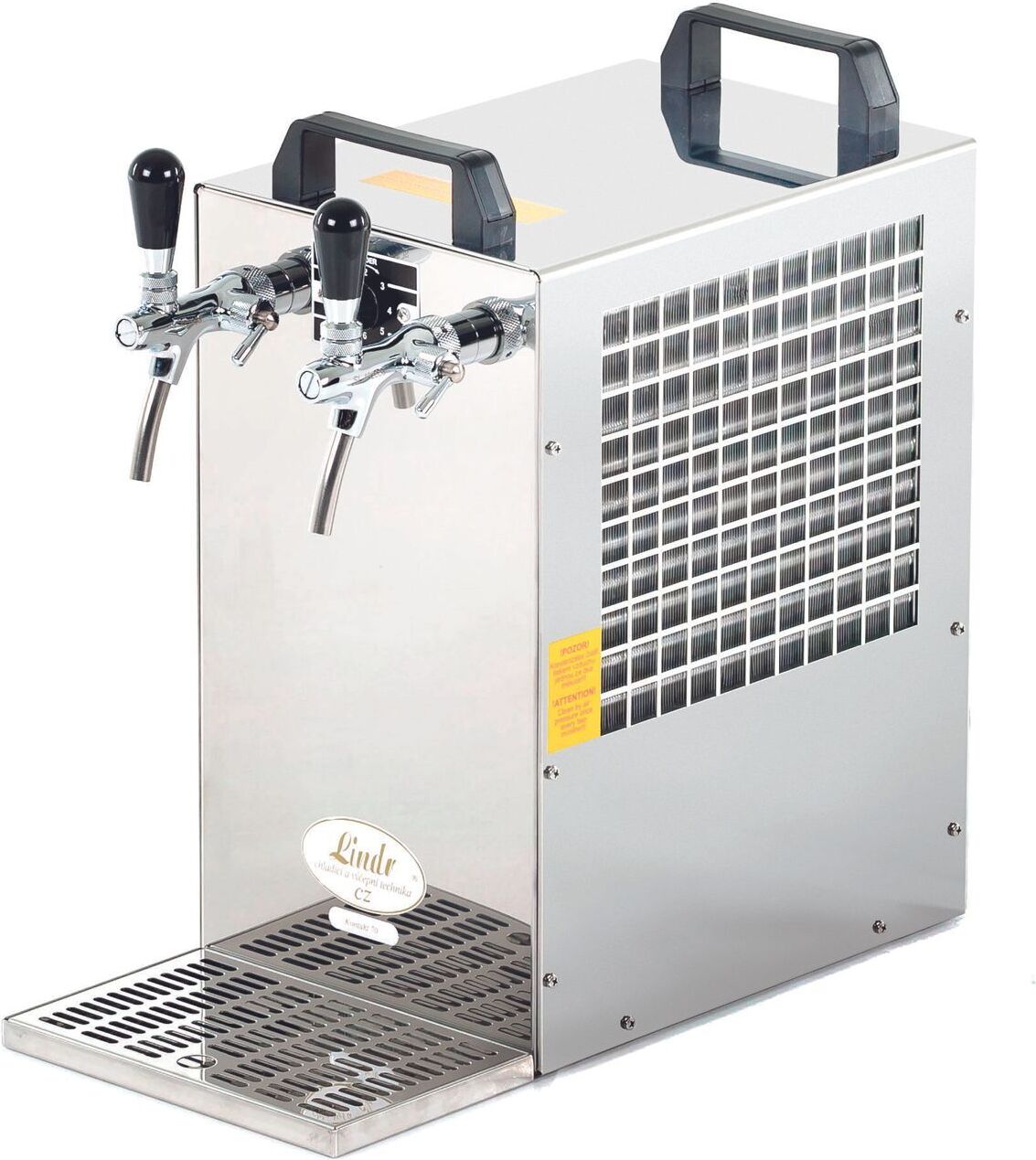 ich-zapfe Zapfanlage Kontakt 70 2-leitig Trockenkühlgerät Bierzapfanlage, 90 Liter/h, Green Line 443993