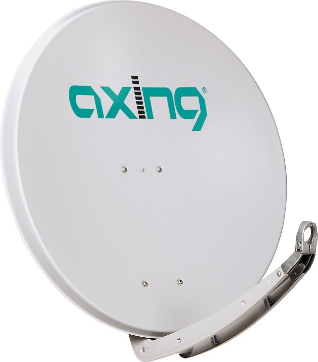 Axing SAA08501 Alu-Satellitenantenne grau