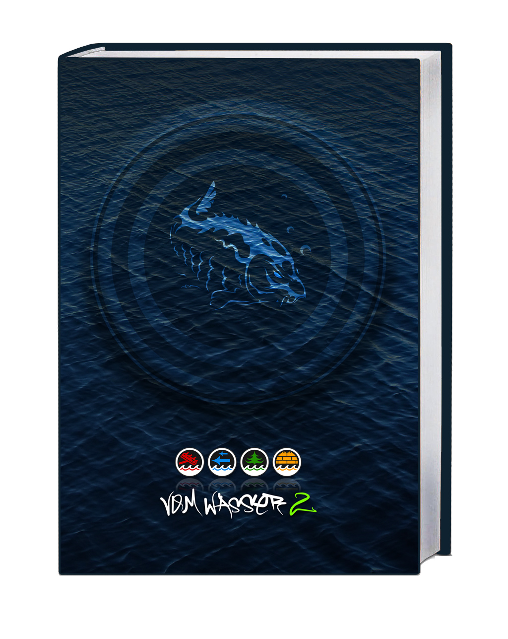 Carpzilla Buch Vom Wasser 2 Blue Edition blaues Buch