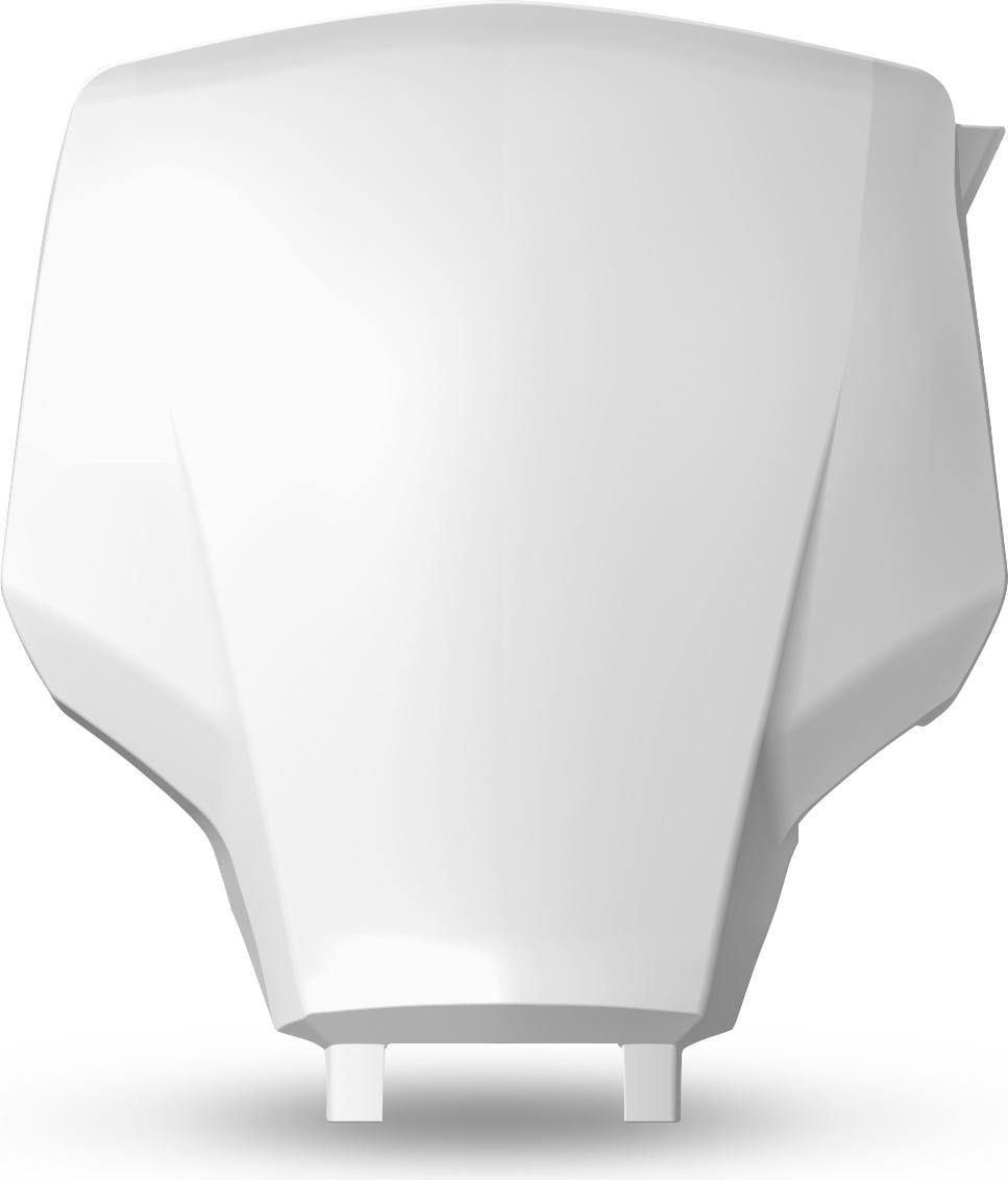 Startnummerntafel UFO PLAST Verkleidung Frontnummerntafel, Farbe:weiß OEM UFO-YA05807-046