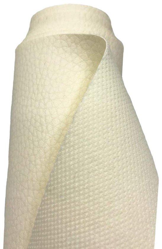 OEM Gekorreld imitatieleer - 200 cm x 140 cm (Ivorkleur) 2026