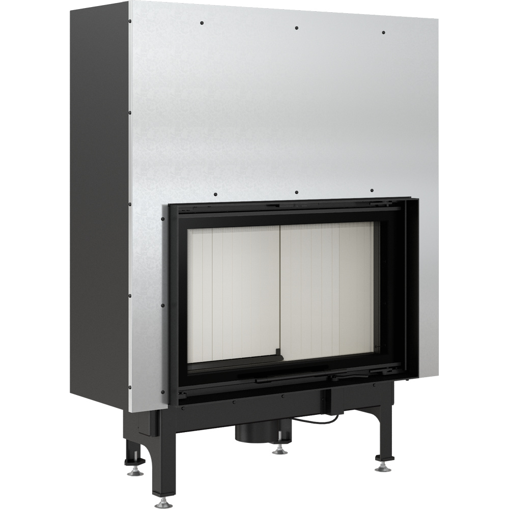Oceľový krb Nadia 12 kW Ø 200 zdvih