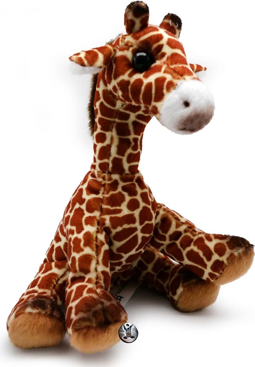 Kuscheltiere*biz Giraffe Kuscheltier sitzend Stofftier Plüschtier Schnuffeltier FAYOLA KT531844