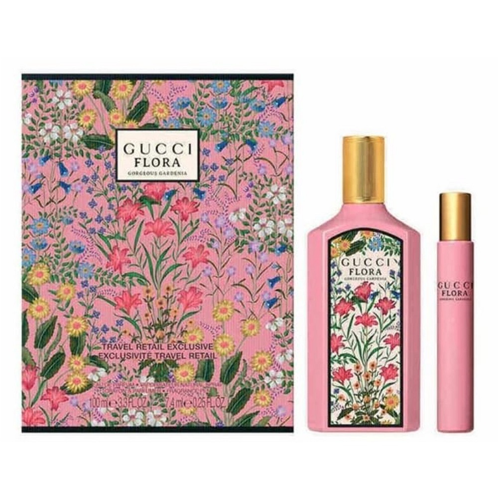 Gucci Flora Gorgeous Gardenia Woda perfumowana, 100 ml + Woda perfumowana, 10 ml
