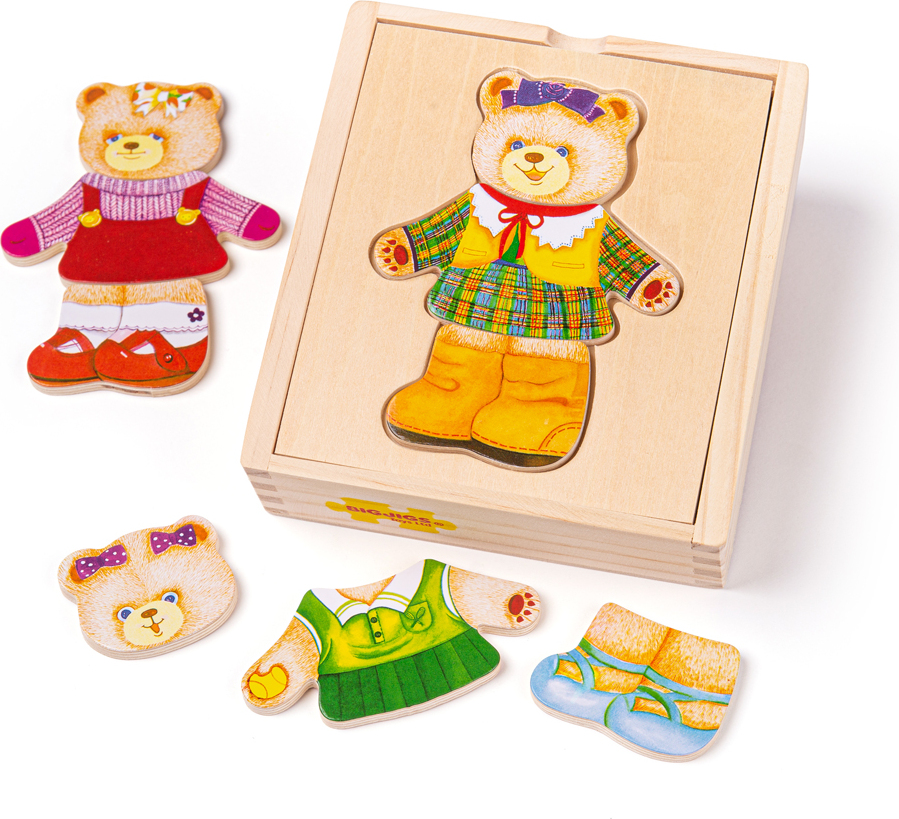 Bigjigs Dress Up Frau Bär BJ764
