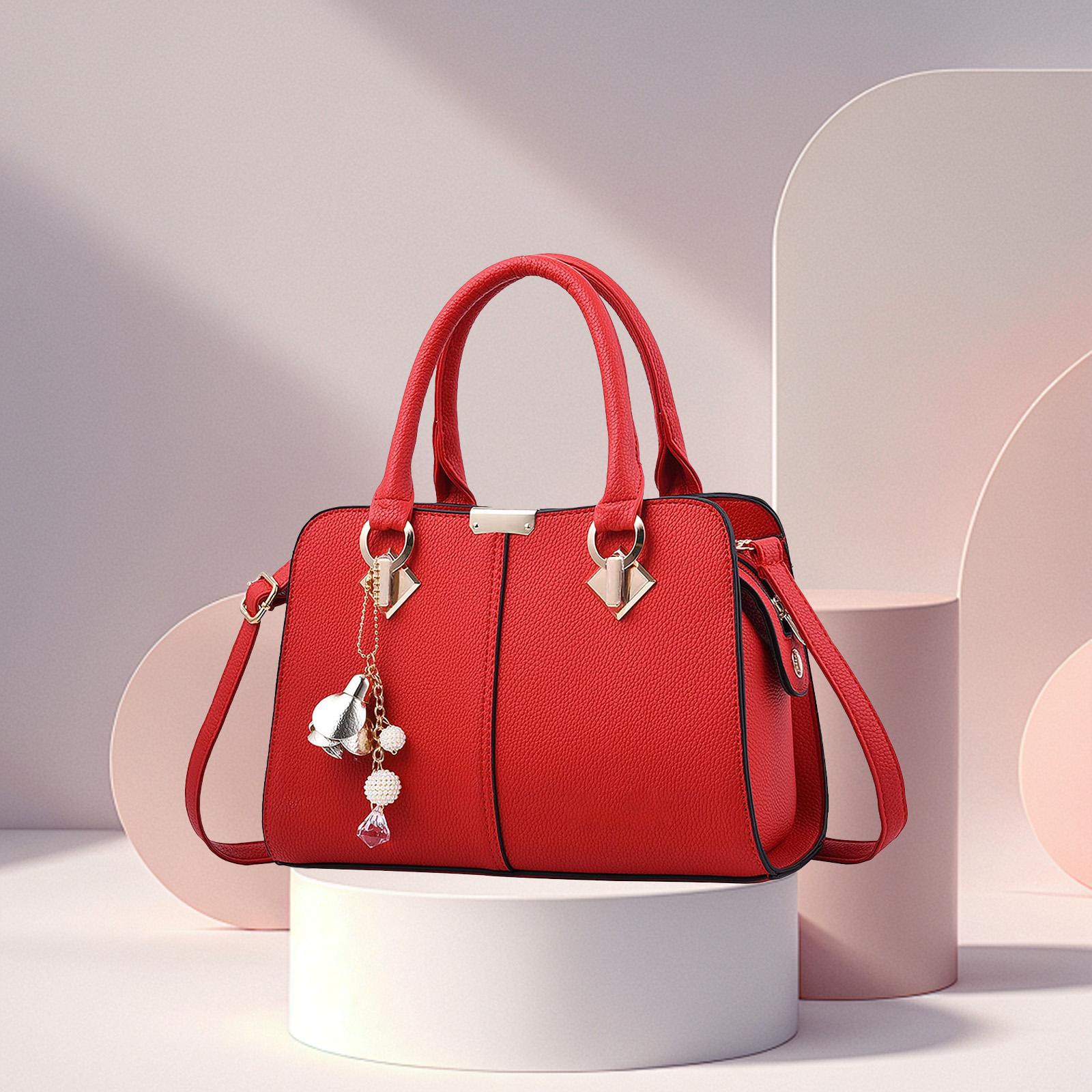 MODFU Handtasche Damen Schultertasche Handtaschen Tragetasche, Groß Damen Handtasche, Geschenke für Frauen in schlichter Optik