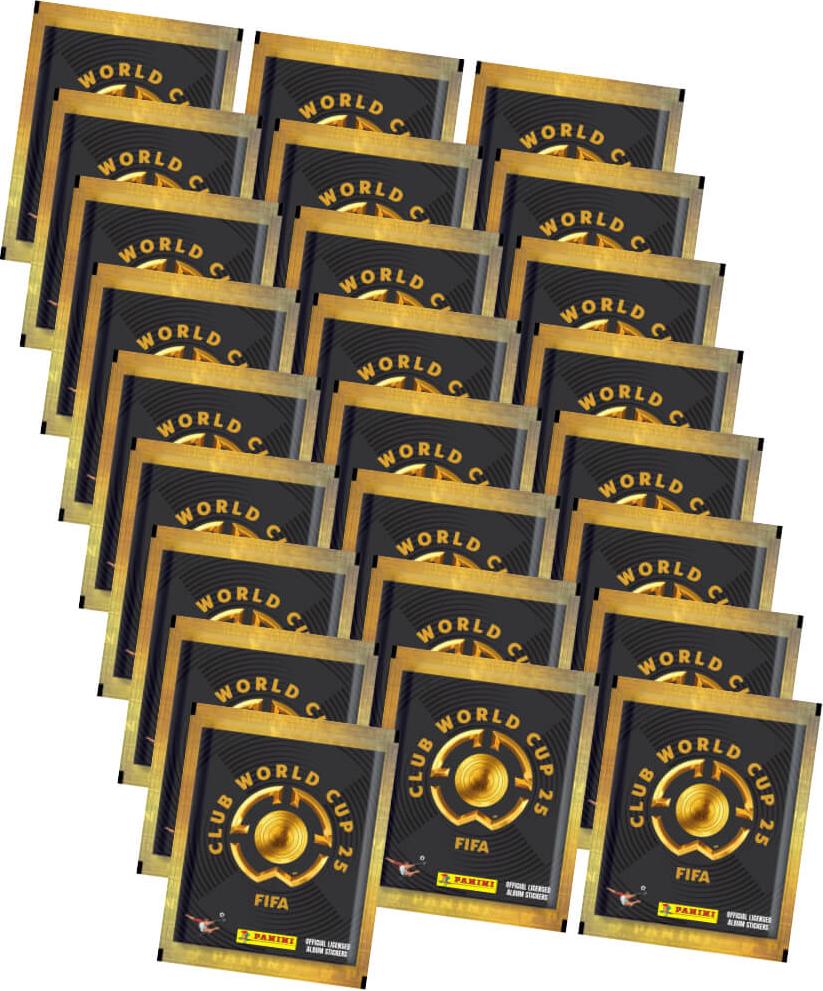 Panini Fifa Club World Cup 2025 Sticker - WM Sammelsticker - 25 Tüten