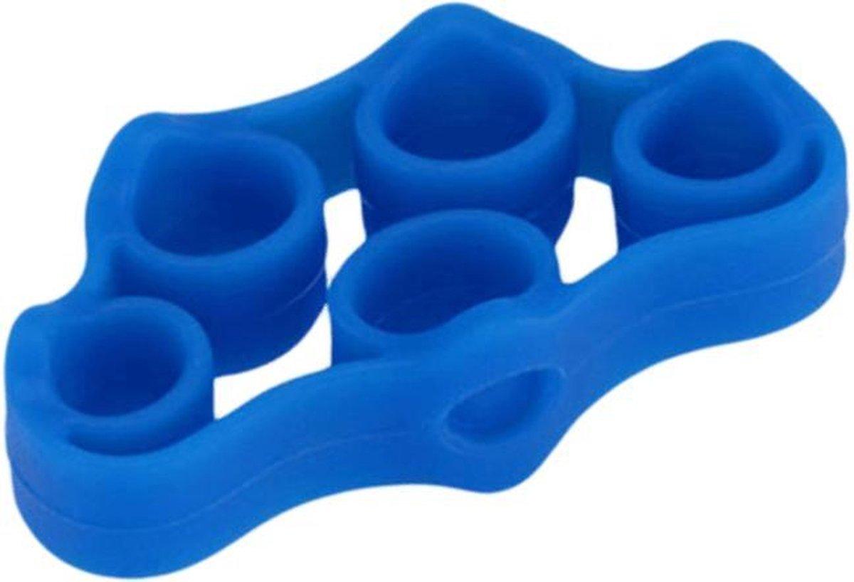 Jumada's - Silikon-Fingertrainer | Fingerstretcher | Fingergreifer | Übe deine Finger | Handtrainer | Yoga-Stretcher | 5 kg – 11 lb | Dunkelblau 158901