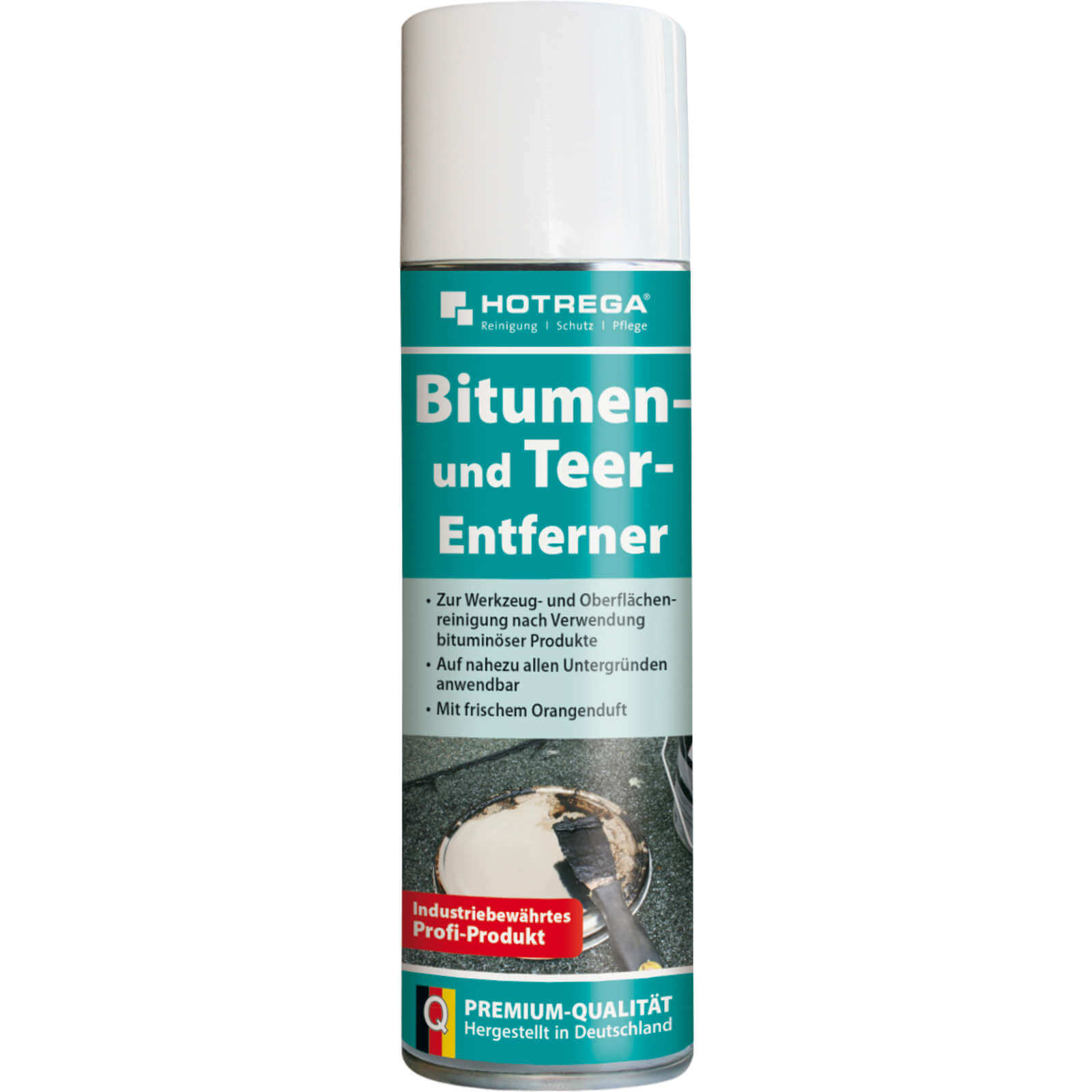 HOTREGA Bitumen- und Teer-Entferner 300 ml - entfernt auch Harz, Ruß, Gummiabrieb H230053