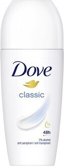 Dove Classic Antiperspirant Roll-on pre ženy 50ml