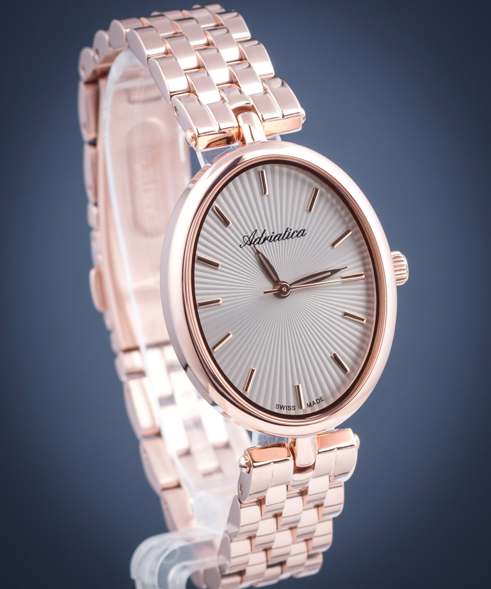 Dámske hodinky Adriatica A3747.9117Q ružové zlato