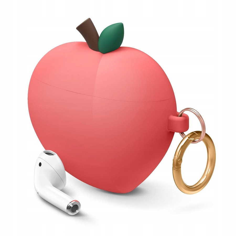 Elago Peach Case für AirPods 2 / AirPods 1 Rot EAP-PEACH-RD
