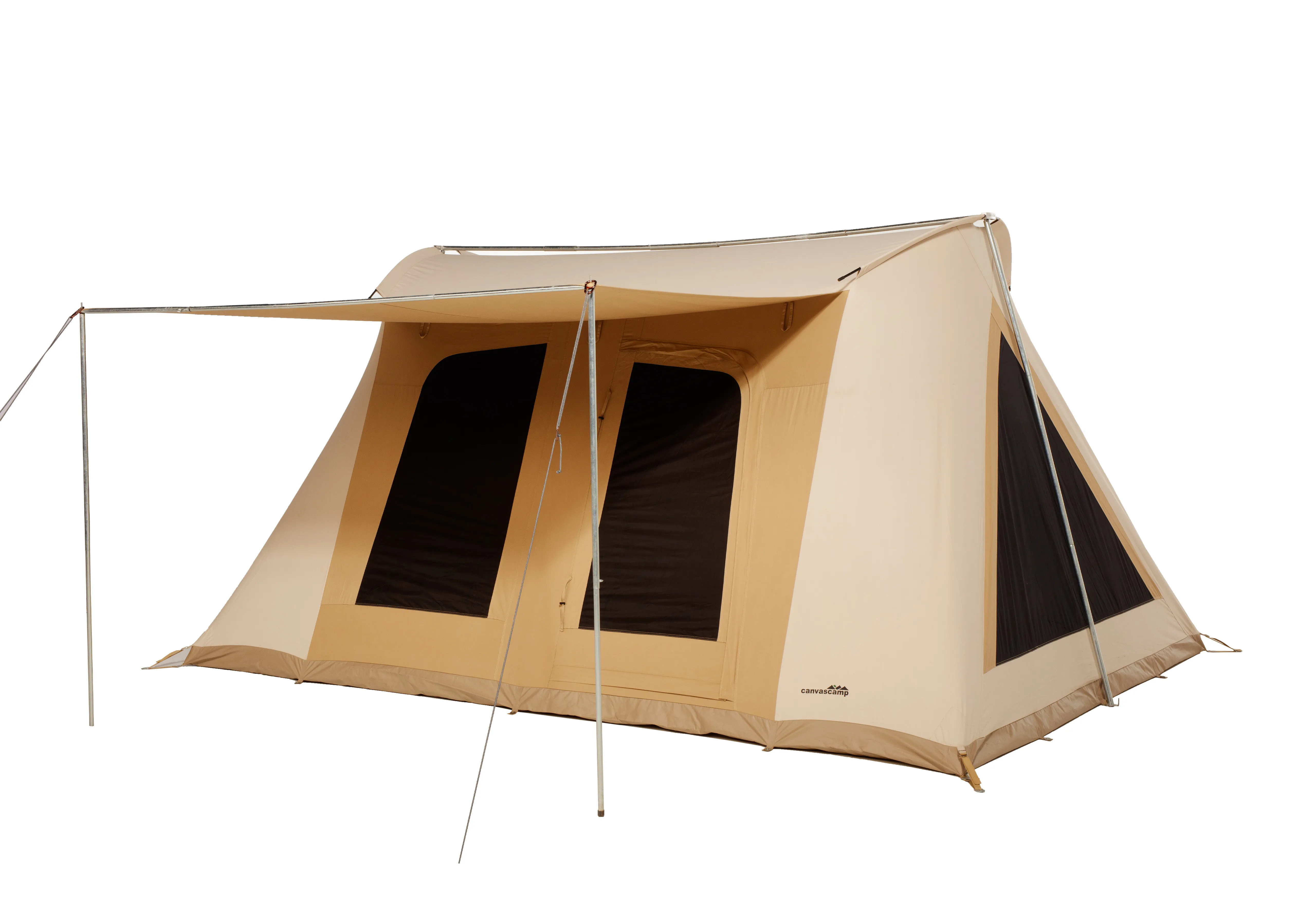 Big Horn Zelt 3x4,3m - Canvas Tent - Baumwollzelt - 4 Personen - 290 & 380gr/m² - Tentex C29 - TC38