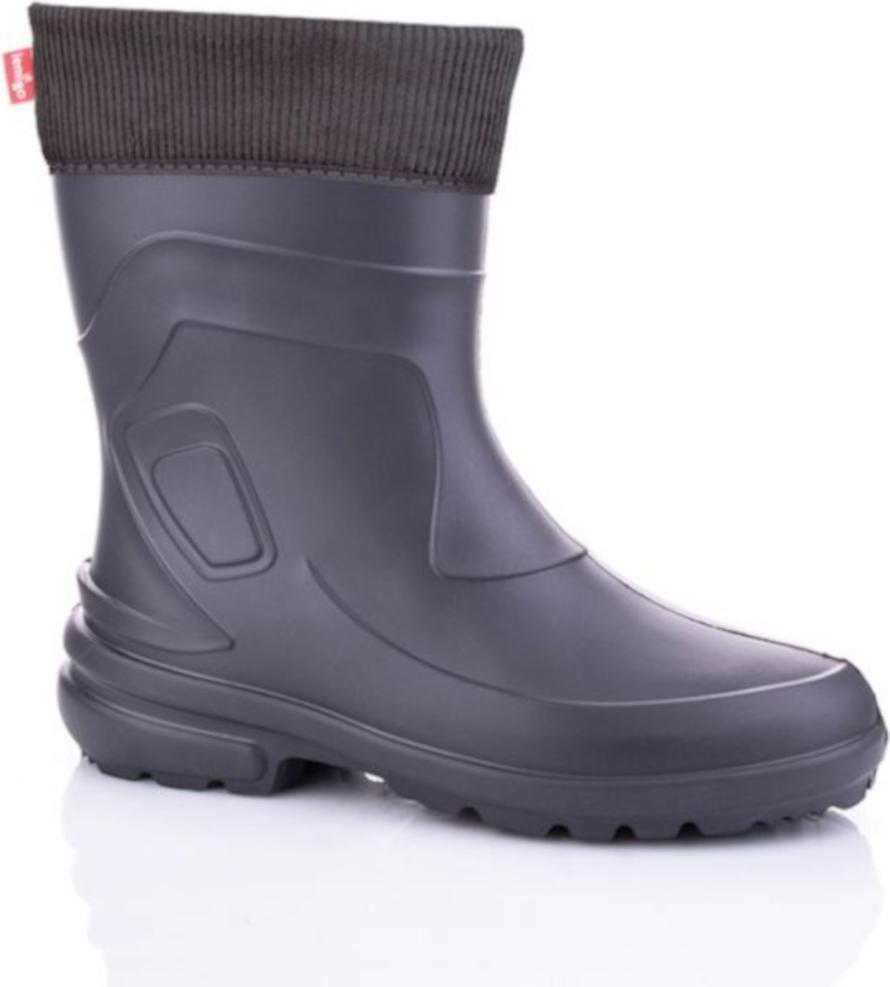 Lemigo Stivale di Gomma per Donna Jessy (Nero, numeric_36