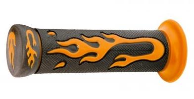 2x VICMA Motorradgriffe Griffe 623NJ 22.2mm 128mm