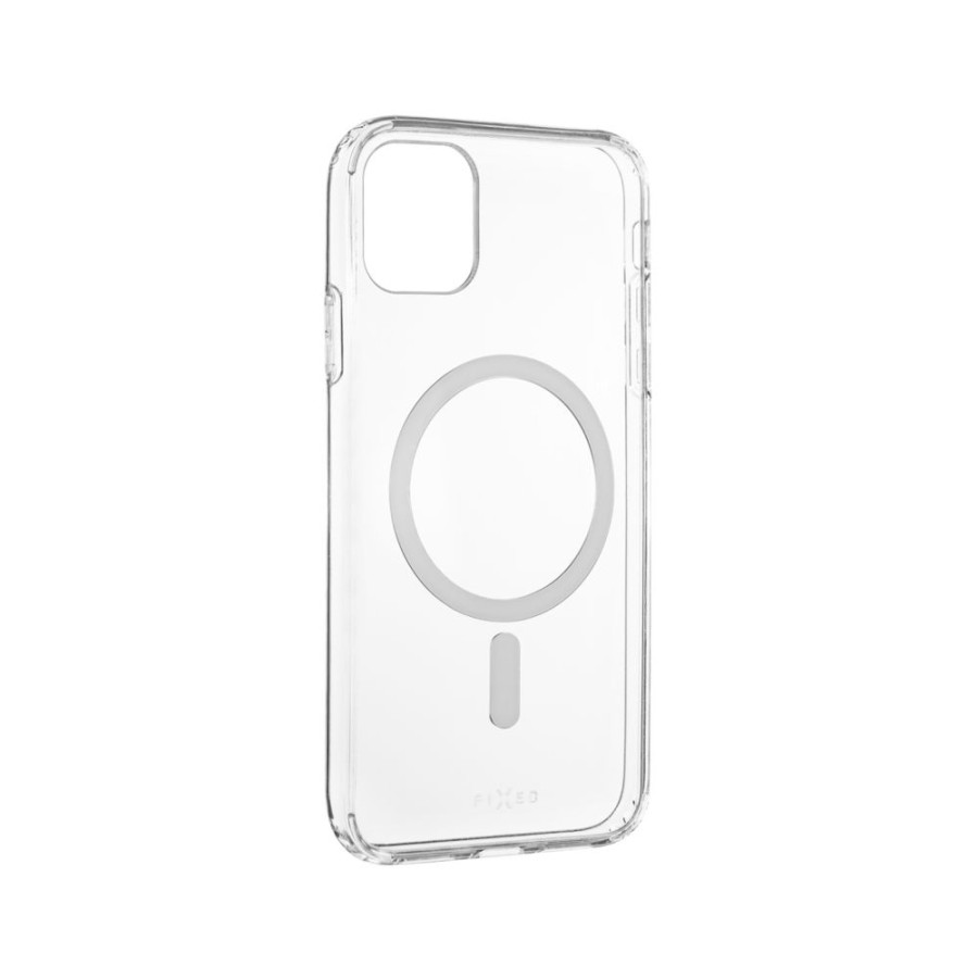 Blackrock AIR ROBUST COVER PER IPHONE 11 TRASPARENTE CON BORDI NERI