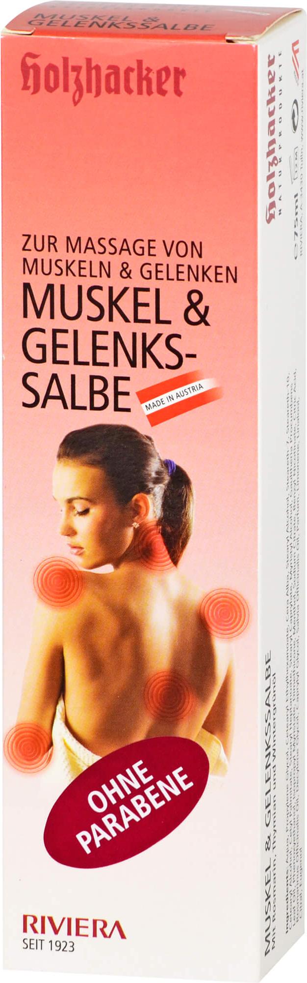 HAGER PHARMA GMBH RIVIERA Muskel & Gelenkssalbe, 75 ml Salbe 10000739