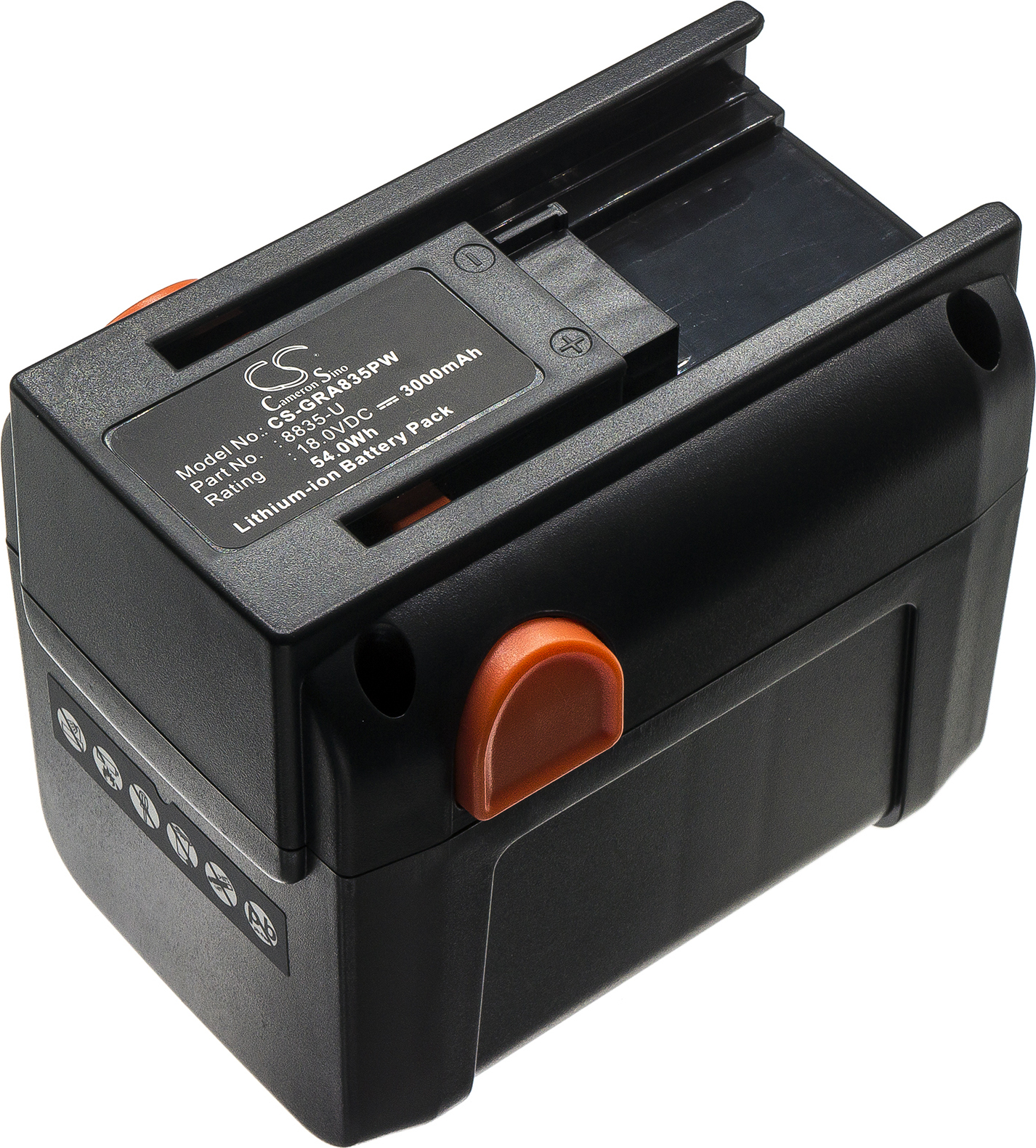 TECHTEK Akku Kompatibel mit [Gardena] 48-Li, 8840, 8841, 8865, 8882, AccuCut 18-Li, AccuCut Li, AccuCut Li 400, AccuCut Li 450, AccuJet 9333-20, CST