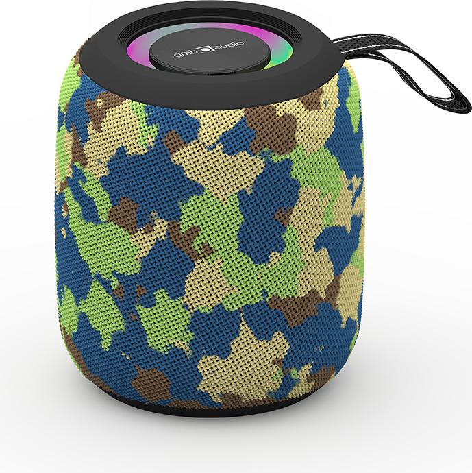 GEMBIRD Gembird GMB Audio SPK-BT-LED-05-CM prenosný/party reproduktor Mono prenosný reproduktor Camouflage 8 W