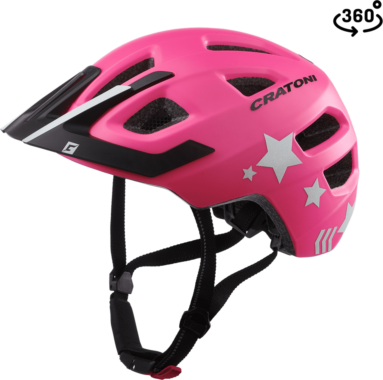 Cratoni Cratoni Maxster Pro-R reflect-pink matt XS-S 111609F1