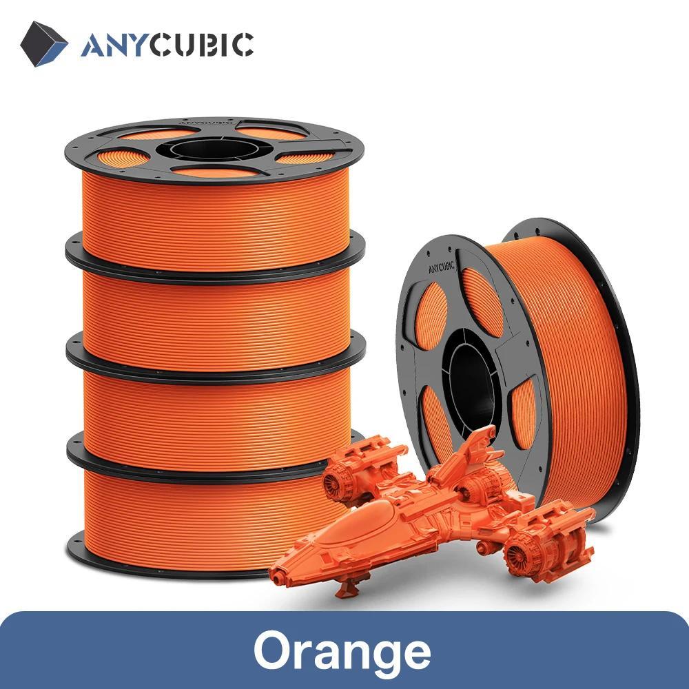 StarTech 3D-Drucker Filament - PETG 1,75 mm - Große Spule 5 kg - Hohe Schlagzähigkeit - Geringe Schrumpfung - Starke Schichthaftung - Orange
