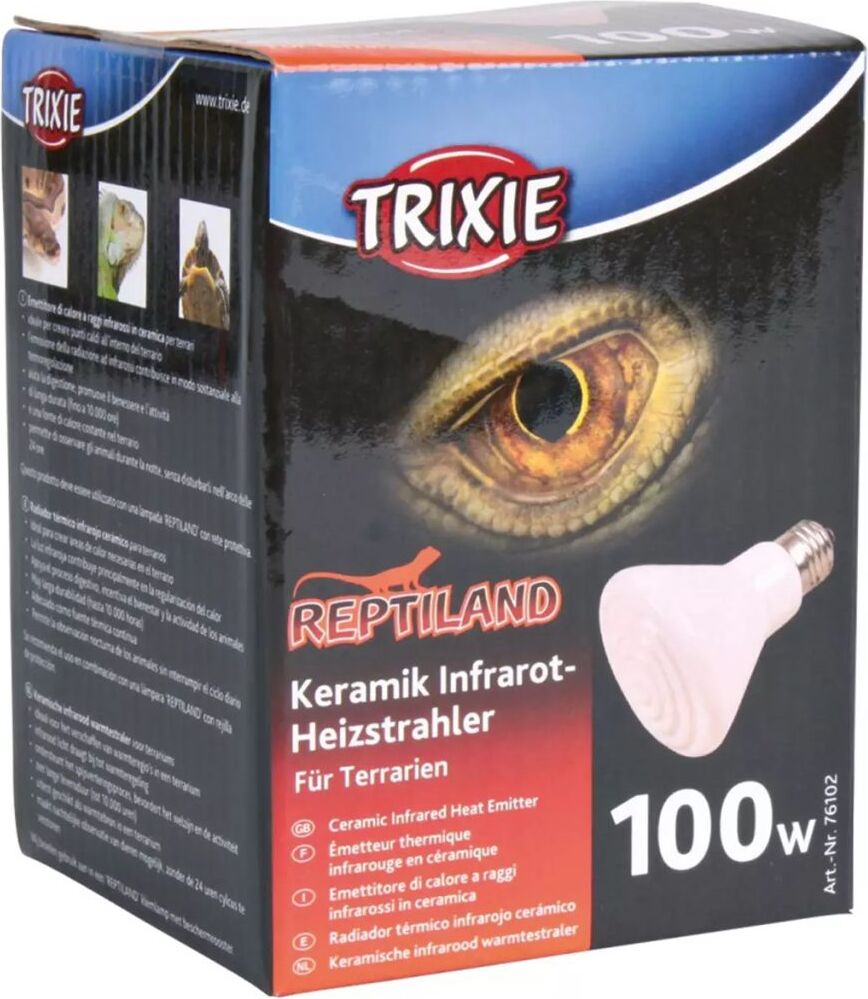 TRIXIE Keramik-Infrarot-Terrarium-Heizstrahler 75x100 mm 100 W 76102