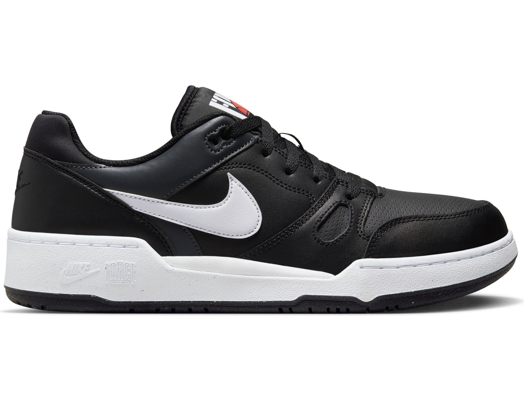 Nike Full Force Low Full Force Low "Black & White", Schwarz, Größe: 46